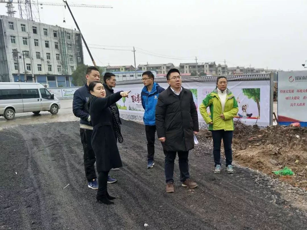 节前安全施工检查 助力文明城市创建