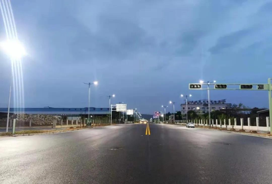 海棠路全线完工!